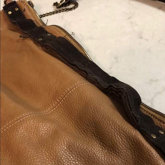 Brown Leather Crossbody - Picture 2 of 8